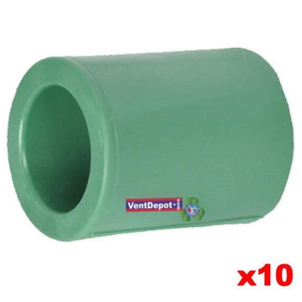 Tapas PVC Registro Electrico MXBVD-006-3 10 Pzs 25mm Diámetro Tapa Cuadrada  con Salida Redonda Verde PVC, BoxCover Orbed
