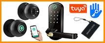 Perillas y Manijas: Inteligentes Tuya o TTLoCK