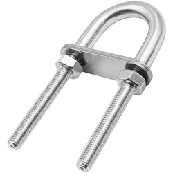 $444.58 - 1Pza, M10x130mm, Acero Inox 304, Perno U Redondo, Plateado., MXIGN-001, Empaque: 8X15X3 cm, 0.248kg, Envío: 0 Días