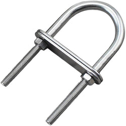 $195.45 - 1Pza, M6x90mm, Acero Inox 304, Perno U Redondo, Plateado., MXIXG-001, Empaque: 6X10X2 cm, 0.081kg, Envío: 0 Días