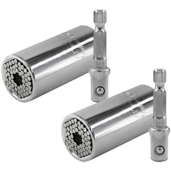 $492.73 - 2 pzas, 7-9mm ó 1/4-3/4", Adaptador, Acero, Color Plata., MXDYO-002, Empaque: 14X12X3 cm, 0.32kg, Envío: 0 Días