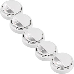 $386.70 - 5Pzas, Led Rojo, 85 a 105dB, -10 a 50°C, Blanco Humo Denso, Batería 1x9V (No Incluida)., MXSKX-002, Empaque: 11X11X20 cm, 0.610kg, Envío: 0 Días
