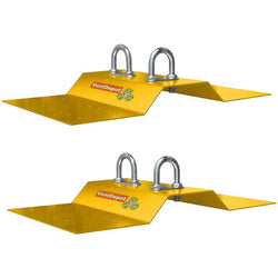 $6570.10 - 2Pzas, Acero Inoxidable, Resistencia Ruptura 3.0Ton, Calibre 16, Amarillo Tráfico., MXSYQ-002, Empaque: 42X8X21 cm, 3kg, Envío: 10 Días