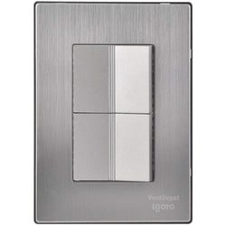 $81.96 - 1Pza, Apagadorx2, 125-250VCA, 10A, 50/60Hz, Plateado, Acero Inoxidable/PC., MXIXU-001, Empaque: 9X14X6 cm, 0.090kg, Envío: 0 Días