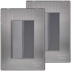 $144.14 - 2Pzas, Apagador Escalera, 125-250VCA, 10A, 50/60Hz, Plateado/Oxford, Acero Inoxidable/PC., MXIXX-002, Empaque: 9X14X12 cm, 0.180kg, Envío: 0 Días