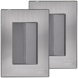 $121.48 - 2Pzas, Apagador, 125-250VCA, 10A, 50/60Hz, Plateado/Oxford, Acero Inoxidable/PC., MXIOD-002, Empaque: 9X14X12 cm, 0.180kg, Envío: 0 Días