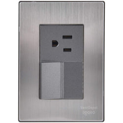 $80.31 - 1Pza, Contacto/Apagador, 125-250VCA, 10/15A, 50/60Hz, Plateado/Oxford, Acero Inoxidable/PC., MXIOU-001, Empaque: 9X14X6 cm, 0.060kg, Envío: 0 Días