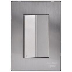 $79.57 - 1Pza, Apagador Escalera, 125-250VCA, 10A, 50/60Hz, Plateado, Acero Inoxidable/PC., MXIXE-001, Empaque: 9X14X6 cm, 0.090kg, Envío: 0 Días