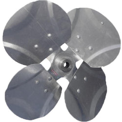 $1396.89 - 20"Ø, 4 Aspas, 5/8" Flecha, Giro: CCW, Lámina Galvanizada y Aluminio, MXFFR-010, Empaque: 56X28X56 cm, 8.78kg, Envío: 0 Días