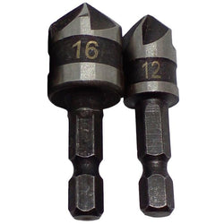 $162.71 - 1Kit, 2pzs, 12,16mm, Negro, Acero, Avellanador, MXDBY-001, Empaque: 7X7X2 cm, 0.049kg, Envío: 0 Días