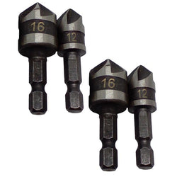 $310.41 - 2Kits, 4pzs, 12,16mm, Negro, Acero, Avellanador, MXDBY-002, Empaque: 7X7X4 cm, 0.098kg, Envío: 0 Días