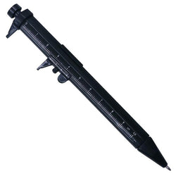 $69.75 - 1Pza, Negro, 0-100mm, ±0.5mm Tolerancia, 0.5mm Punta, Tinta Negra, Centímetros y Milímetros, Plástico ABS., MXVRI-001, Empaque: 10X15X1 cm, 0.010kg, Envío: 0 Días
