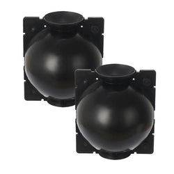 $210.89 - 2 Pza, 8cm Ø, Negro, Cortes de Injerto 7 a 12mm Ø, Polipropileno., MXOOR-002, Empaque: 20X 15X 14 cm, 0.27kg, Envío: 0 Días