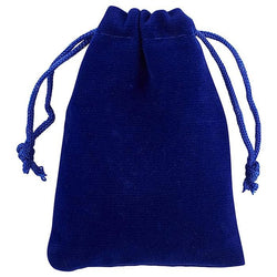 $34.35 - 1Pza, Azul, 7.2x9cm, Terciopelo, Bolsa Organza., MXMVV-001, Empaque: 8X 10X 1 cm, 0.01kg, Envío: 0 Días