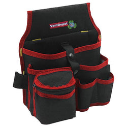 $295.55 - 1 pza, 5 Bolsillos, 2 Asas, Poliéster, Negro/Rojo, MXORR-001, Empaque: 23X15X10 cm, 0.158kg, Envío: 0 Días