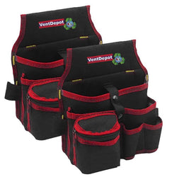 $561.10 - 2 pzas, 5 Bolsillos, 2 Asas, Poliéster, Negro/Rojo, MXORR-002, Empaque: 23X15X18 cm, 0.316kg, Envío: 0 Días
