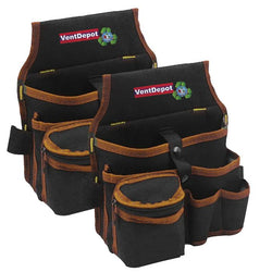 $561.10 - 2 pzas, 5 Bolsillos, 2 Asas, Poliéster, Negro/Café, MXSOW-002, Empaque: 23X15X18 cm, 0.316kg, Envío: 0 Días