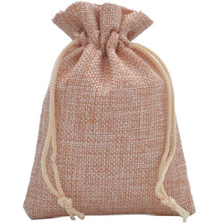 $31.42 - 1Pza, Champagne, 10x14cm, Bolsa de Lino Yute., MXJCA-001, Empaque: 11X15X1 cm, 0.01kg, Envío: 0 Días