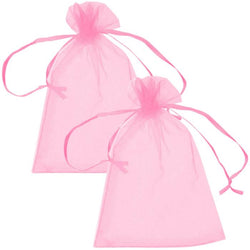 $19.61 - 2Pzas, Rosa, 5x7cm, Tela, Bolsa Organza., MXPHK-002, Empaque: 5X7X1 cm, 0.005kg, Envío: 0 Días