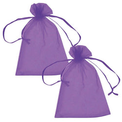$19.90 - 2Pzas, Morado, 5x7cm, Tela, Bolsa Organza., MXYPL-002, Empaque: 5X7X1 cm, 0.005kg, Envío: 0 Días