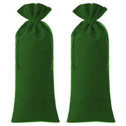 $136.54 - 2Pzas, Verde, 15x35cm, Terciopelo, Bolsa de Botella., MXOGG-002, Empaque: 16X 36X 1 cm, 0.01kg, Envío: 0 Días