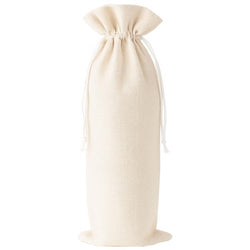 $75.34 - 1Pza, Beige Blanco, 15x35cm, Lino, Bolsa de Botella., MXWVE-001, Empaque: 16X36X1 cm, 0.01kg, Envío: 0 Días