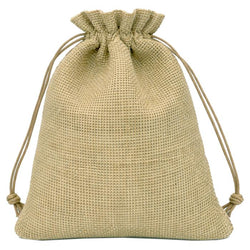 $27.43 - 1Pza, Natural, 10x14cm, Bolsa de Lino Yute., MXJAA-001, Empaque: 11X15X1 cm, 0.01kg, Envío: 0 Días