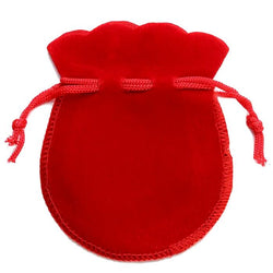 $35.68 - 1Pza, Rojo, 7x9cm, Terciopelo, Bolsa en Forma de Calabaza., MXREY-001, Empaque: 8X10X1 cm, 0.01kg, Envío: 0 Días