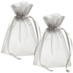 $19.61 - 2Pzas, Gris, 5x7cm, Tela, Bolsa Organza., MXPHB-002, Empaque: 5X7X1 cm, 0.005kg, Envío: 0 Días