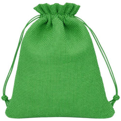 $37.64 - 1Pza, Verde Pasto, 10x14cm, Bolsa de Lino Yute., MXJGG-001, Empaque: 11X15X1 cm, 0.01kg, Envío: 0 Días