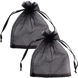 $19.61 - 2Pzas, Negro, 5x7cm, Tela, Bolsa Organza., MXPUB-002, Empaque: 5X7X1 cm, 0.005kg, Envío: 0 Días