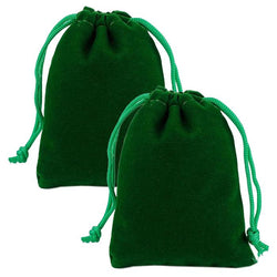 $52.80 - 2Pzas, Verde, 7.2x9cm, Terciopelo, Bolsa Organza., MXVGN-002, Empaque: 8X 10X 1 cm, 0.01kg, Envío: 0 Días