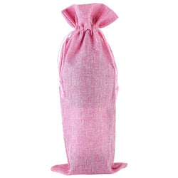 $75.34 - 1Pza, Rosa, 15x35cm, Lino, Bolsa de Botella., MXIIK-001, Empaque: 16X36X1 cm, 0.01kg, Envío: 0 Días
