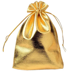 $21.82 - 1Pza, Oro, 7x9cm, Tela, Bolsa Organza., MXVTO-001, Empaque: 7X9X1 cm, 0.005kg, Envío: 0 Días