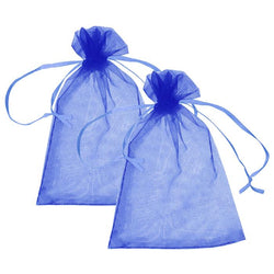 $19.61 - 2Pzas, Azul, Marino 5x7cm, Tela, Bolsa Organza., MXPPM-002, Empaque: 5X7X1 cm, 0.005kg, Envío: 15 Días