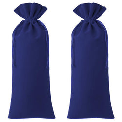 $133.69 - 2Pzas, Azul, 15x35cm, Terciopelo, Bolsa de Botella., MXOGH-002, Empaque: 16X 36X 1 cm, 0.01kg, Envío: 0 Días