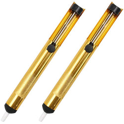 $313.08 - 2Pzas, Extractor Manual de Soldadura, Aluminio, Dorado., MXGDS-002, Empaque: 21X3X6 cm, 0.084kg, Envío: 0 Días