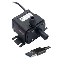 $297.36 - 2.m=72L/hr, 0m=240L/hr, 6W, USB, Entrada 8mm, Salida 8mm, 12V, 100-240V, 60Hz., MXMSU-001, Empaque: 12X11X8 cm, 0.1kg, Envío: 0 Días