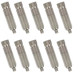 $598.82 - 10Pzas, Orificio 0.15mm, 0.05LPM, 465-1015 PSI, Acero Inoxidable, Niebla Fina, UNC10-24Hilo., MXZZO-002, Empaque: 8X10X4 cm, 0.14kg, Envío: 0 Días