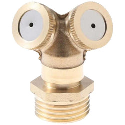 $95.51 - 1 pza, Orificio 0.1mm, 0.03LPM, 30-300 PSI, Interior Acero inoxidable, Exterior Laton, Niebla Fina, UNC10-24 Hilo, 2 Cabezales., MXLES-001, Empaque: 5X8X5 cm, 0.06kg, Envío: 0 Días