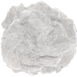 $123.85 - 1 Bolsa de 1kg, Borra, Blanco, Fibras Naturales y Sintéticas., MXBBA-001, Empaque: 30X 30X 25 cm, 1kg, Envío: 40 Días