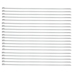 $175.97 - 20Pzas, 30cm, 4.6mm, Plata, Acero Inoxidable., MXWIO-002, Empaque: 5X 30X 5 cm, 0.08kg, Envío: 0 Días