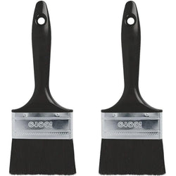 $43.19 - 2Pzas, 3 pulgadas, Cerdas 70% natural y 30% sintéticas, Mango de Polipropileno, Negro., MXBBQ-002, Empaque: 22X8X 6 cm, 0.160kg, Envío: 8 Días