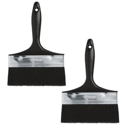 $85.12 - 2Pzas, 6 pulgadas, Cerdas 70%natural 30% sintético, Mango Polipropileno, Negro., MXBCQ-002, Empaque: 25X16X6 cm, 0.340kg, Envío: 8 Días