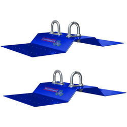 $6570.10 - 2Pzas, Acero Inoxidable, Resistencia Ruptura 3.0Ton, Calibre 16, Azul Eléctrico., MXSBJ-002, Empaque: 45X8X21 cm, 3kg, Envío: 10 Días