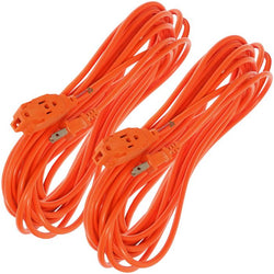 $187.55 - 2Pzas, 2x10m, 16 AWG, 3 Contactos, 127V, 15A, PVC/AluCobre, Naranja., MXOWP-002, Empaque: 27X13X12 cm, 1.400kg, Envío: 15 Días