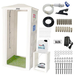 $34559.62 - 20L, 400 a 520 personas, Fibra de Vidrio, 1x2.1x1m, Alta Presión, 120W 110V, Sin Sensor., MXSHD-001, Empaque: 150X240X130 cm, 54kg, Envío: 0 Días