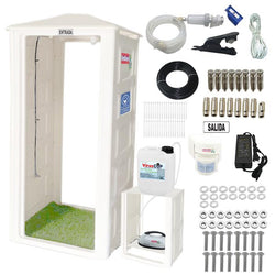 $35176.58 - 20L, 400 a 520 personas, Fibra de Vidrio, 1x2.1x1m, Alta Presión, 120W 110V, Con Sensor., MXSHD-002, Empaque: 150X240X130 cm, 54kg, Envío: 0 Días