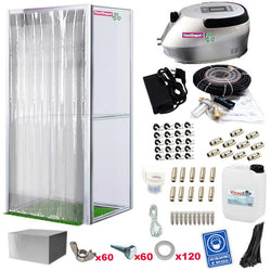 $56481.77 - 1x2.2x1m, Acrílico, 180 personas/hr, Bidón 20L, Con Sensor, Alta Presión., MXSCB-002, Empaque: 120X240X70 cm, 45kg, Envío: 6 Días