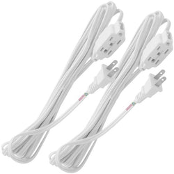 $81.86 - 2Pzas, 2x5m, 16 AWG, 3 Contactos, 127V, 7A, ABS/Cobre, Blanco., MXVLA-002, Empaque: 7X24X10 cm, 0.360kg, Envío: 0 Días